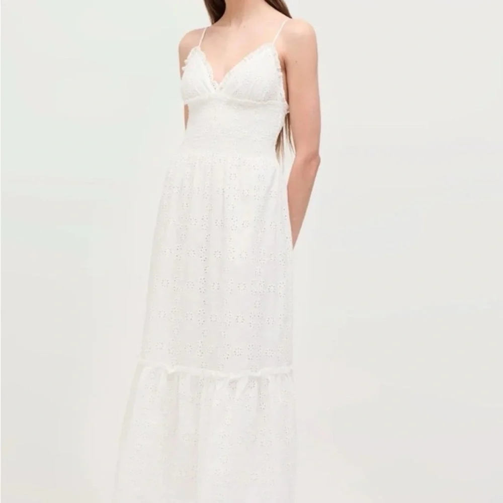 Hill House White Eyelet Maxi Dress - Picture 6 of 6